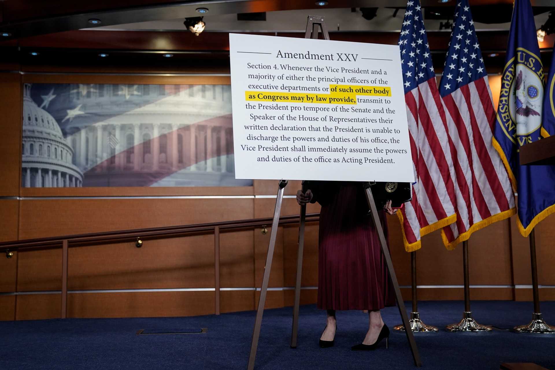 What is the 25th amendment? Why some lawmakers want to see it used amid Trump's Iran rhetoric