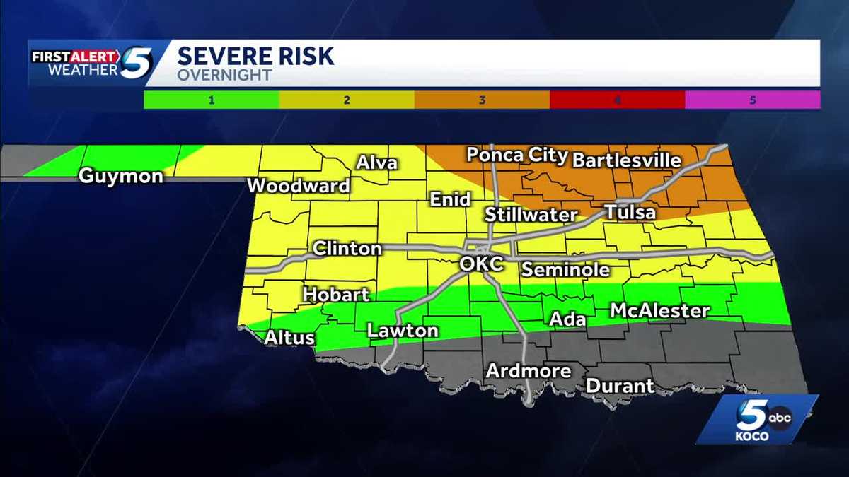Damage reported from tornado-warned storms in Oklahoma - KOCO