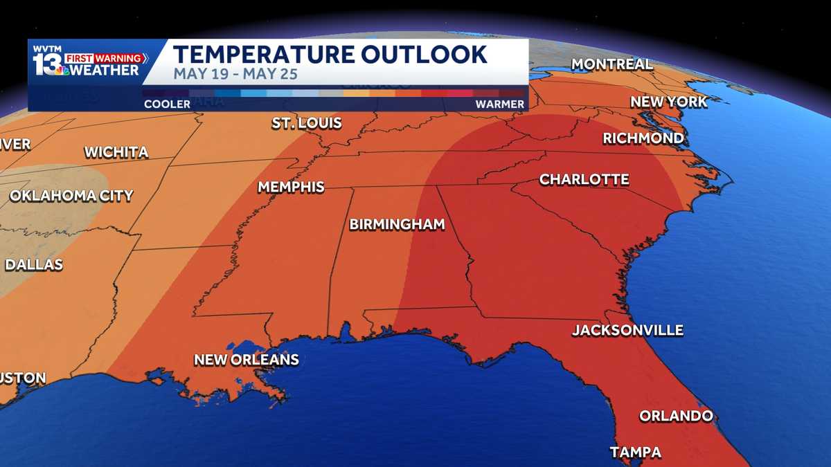Heating Up: Alabama's weather starts feeling some summertime heat soon