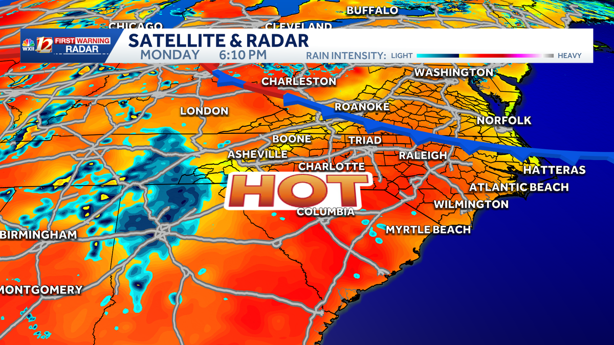 Hot temperatures ahead | Keep cool in the Carolinas this weekend