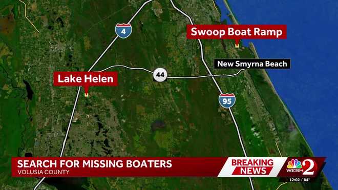 2 boaters missing from New Smyrna Beach found safe, police say