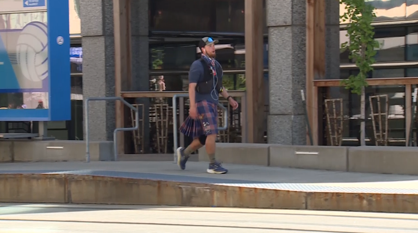 Scottish soccer superfan walks 3,000 miles in kilt to Boston for men's mental health