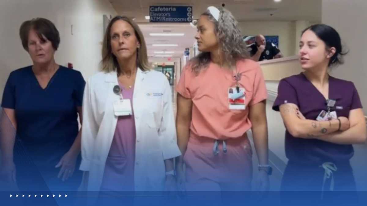 One family, three generations of nurses with 40 years of service at one hospital