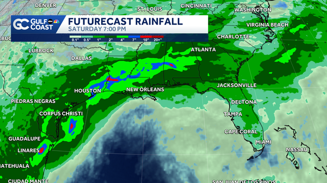futurecast rainfall