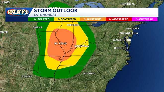spc outlook late monday