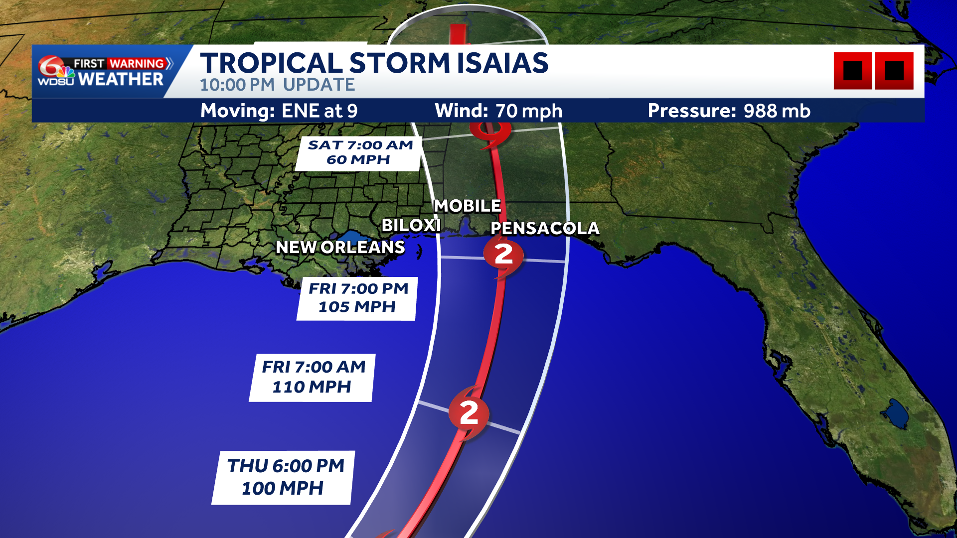 Brickwork Wind Protection Protection Tropical Storm and Storm Surge Warnings issued for southeast Louisiana ...