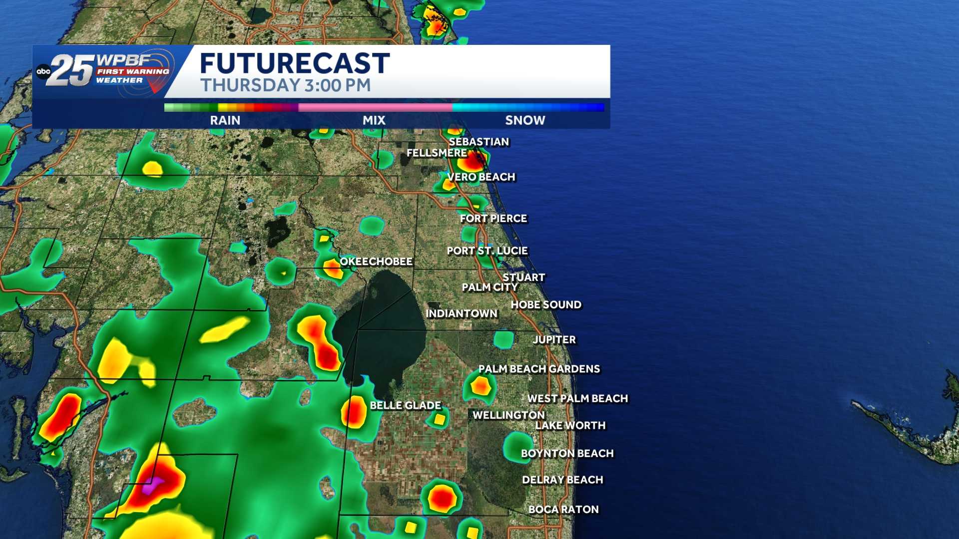 Widespread storms could bring up to 6 inches of rain to South Florida over the next week