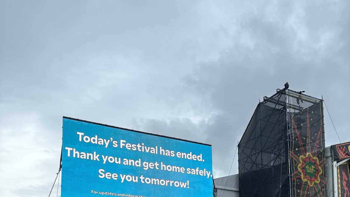 Jazz Fest ends early due to rain, severe weather threat