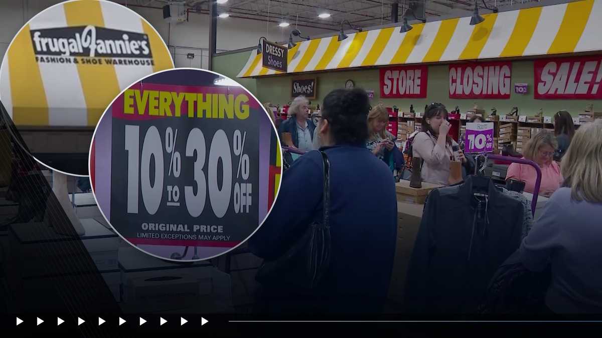 Bargain-seekers flood store, Route 1 as Frugal Fannie’s closing sale begins - WCVB