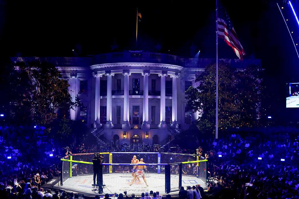 White House hosts UFC event as Trump celebrates 80th birthday amid Freedom 250 festivities