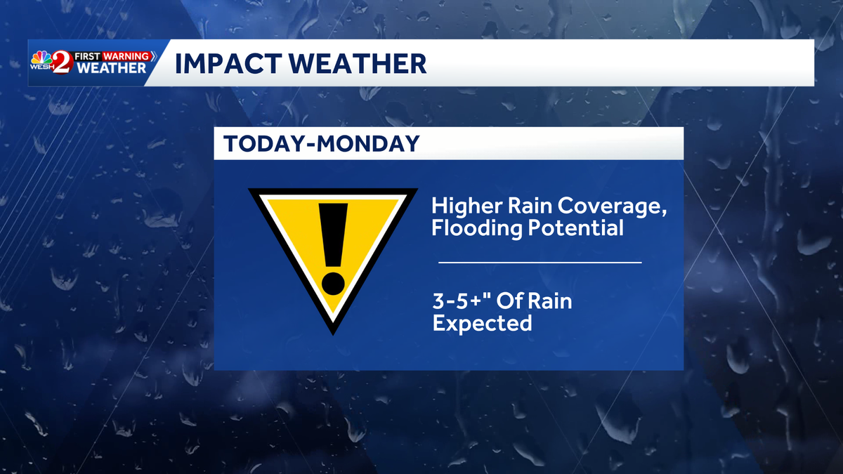 Tropical moisture fuels rain, storms for Central Florida this weekend | Impact Weather