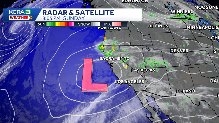 NorCal forecast: Rain becomes more widespread Monday