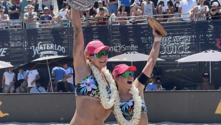 LSU greats Taryn Brasher and Kristen Cruz make history at AVP Manhattan Beach Open