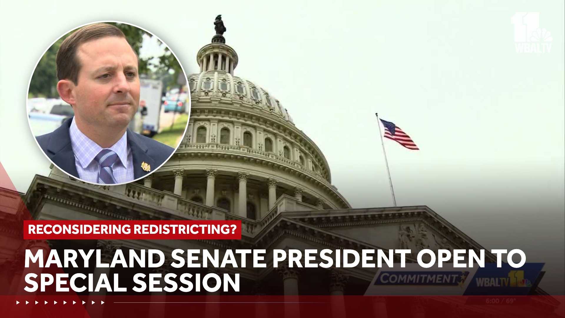 Senate president signals potential for special session on redistricting
