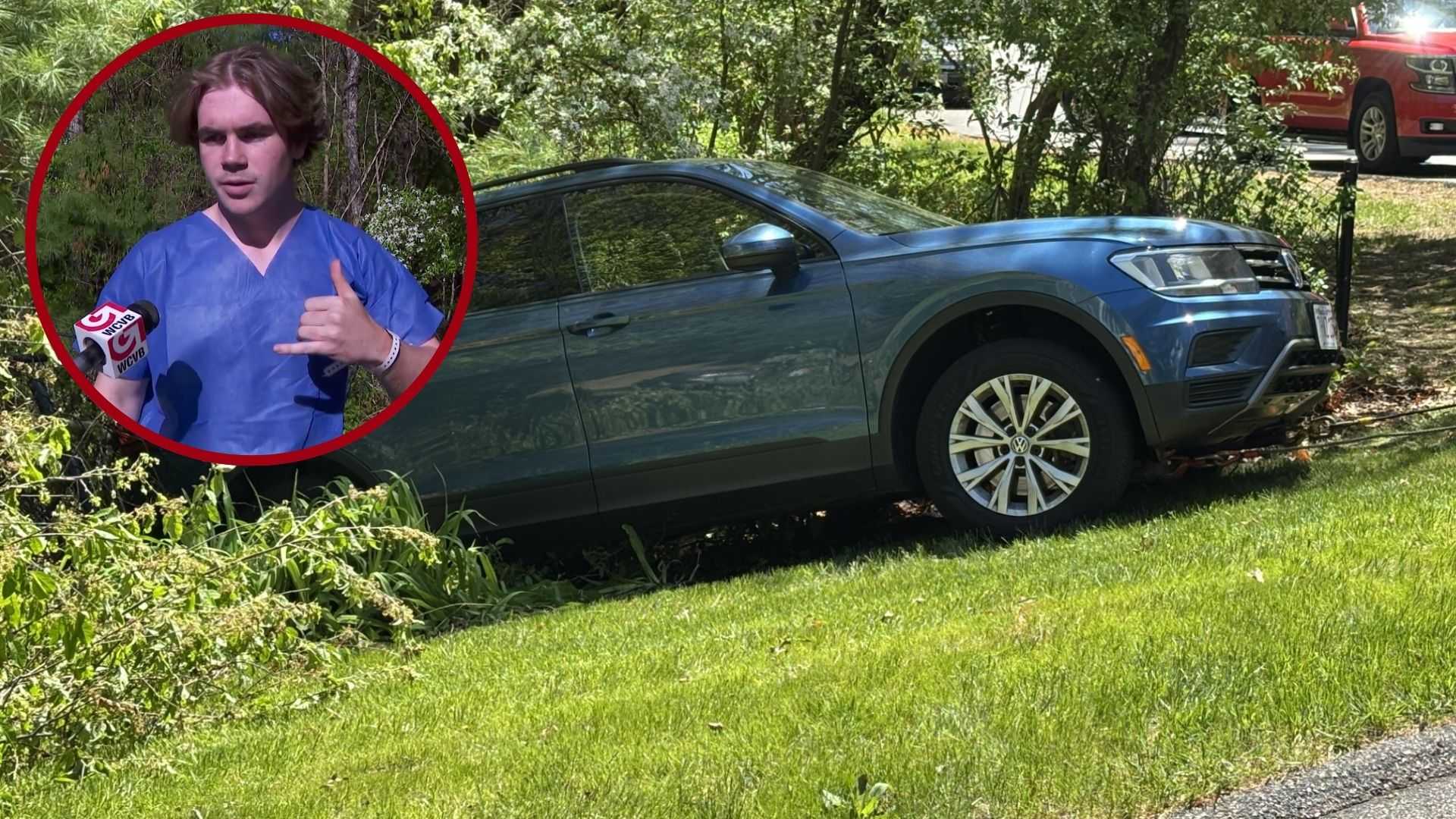 Local lacrosse game paused for MedFlight landing after car pins 18-year-old