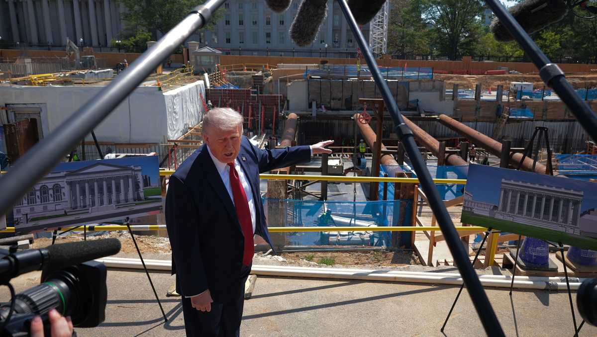 Trump Seeks Supreme Court Intervention in White House Ballroom Dispute, Citing Security Concerns