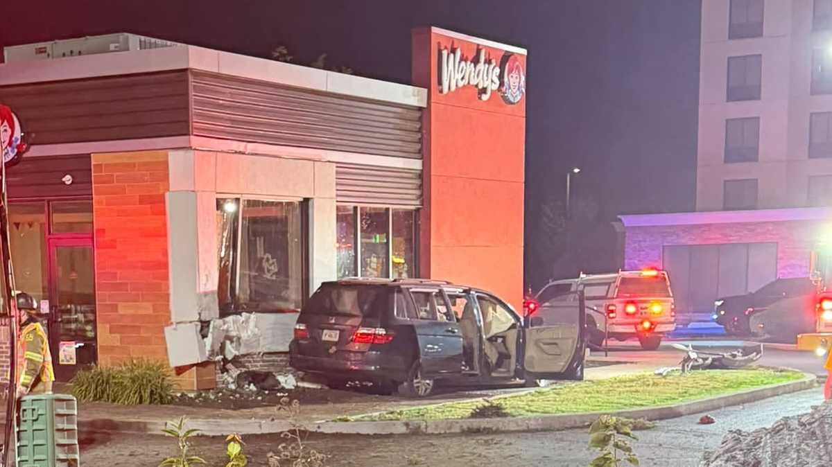 Charges pending after vehicle crashes into Dauphin County Wendy's ...