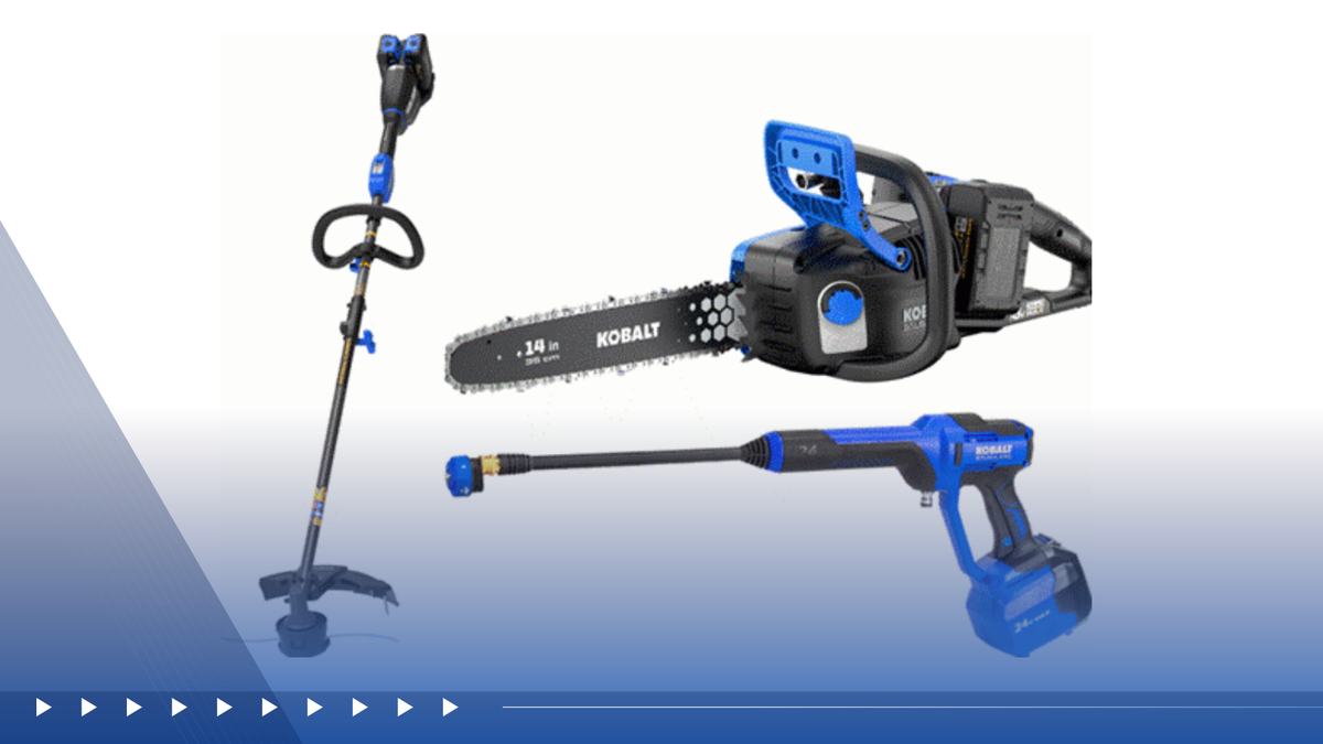 Kobalt yard tools sold at Lowe's recalled over fire risk