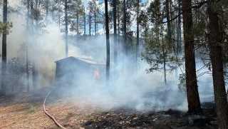 Crews responding to structure fire in Ruidoso