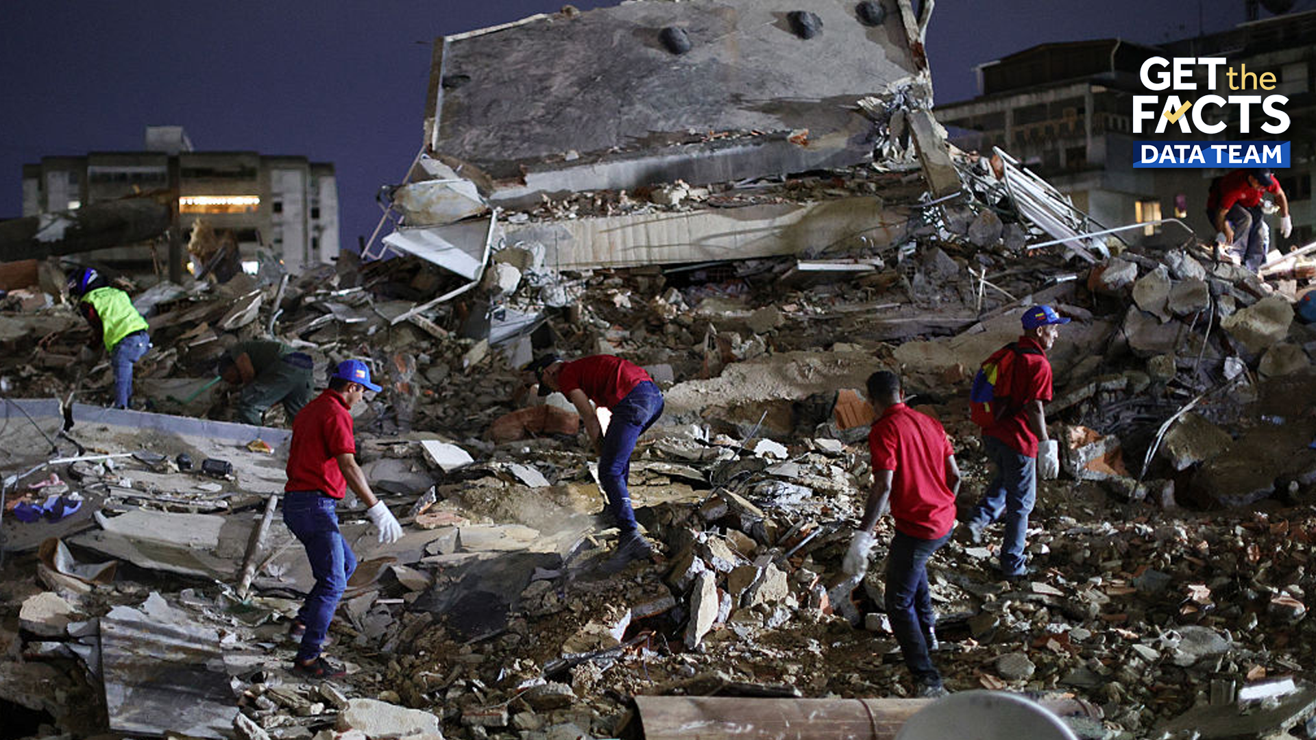 Venezuela's earthquakes rank among this year's strongest