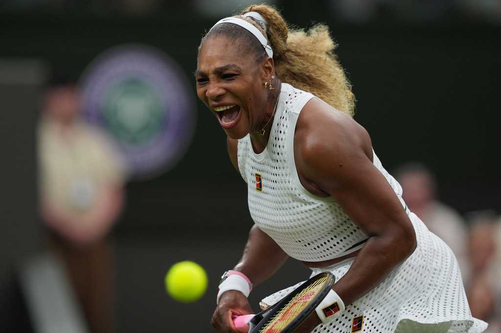 Serena Williams tweaked her knee during Wimbledon return at age 44, agent says