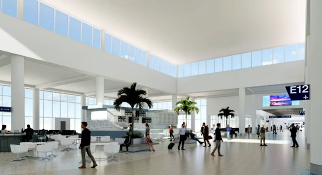 ﻿Rendering of Concourse E.
