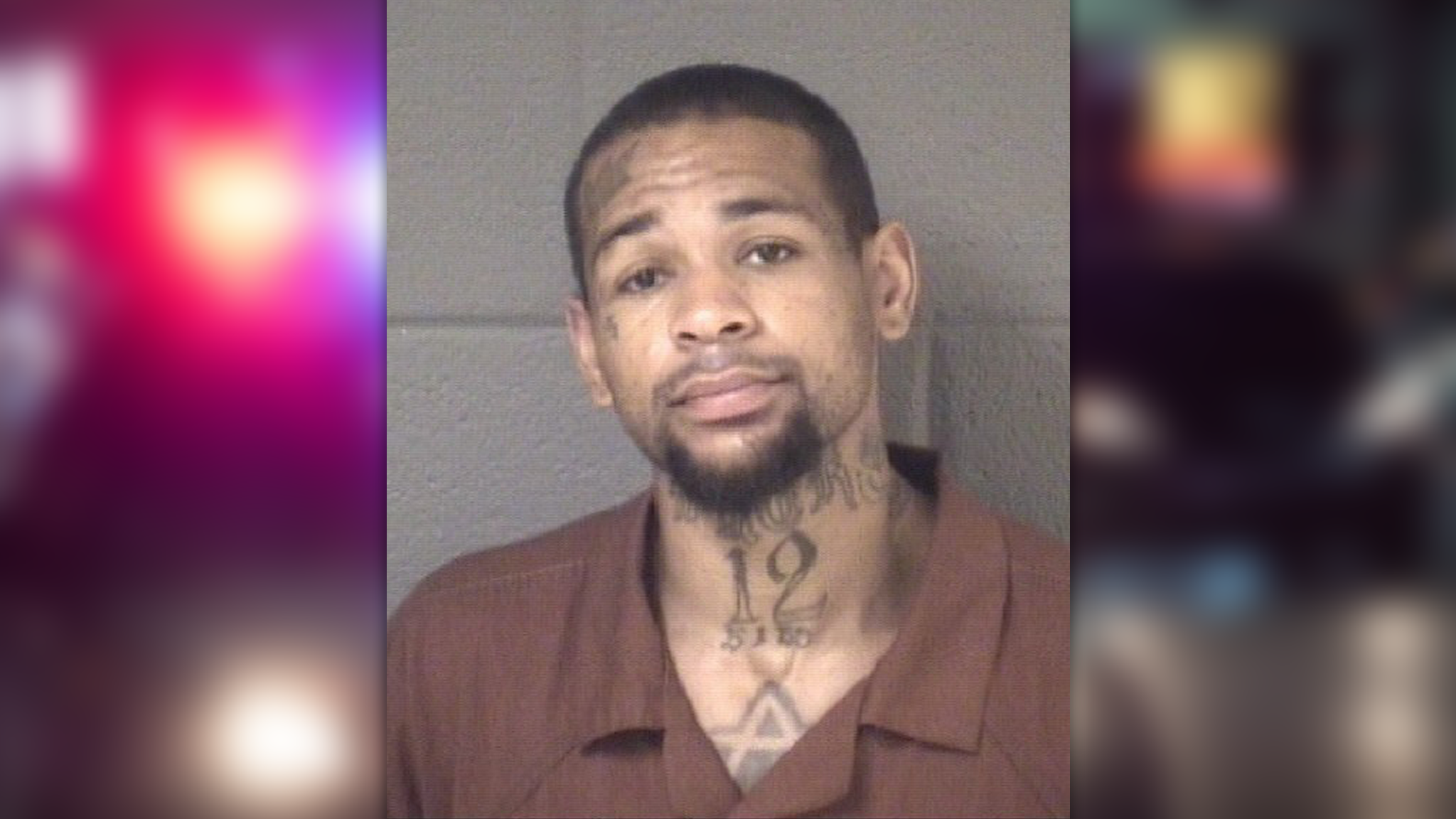 Suspect flees police in stolen car at Walmart, crashes near gas station