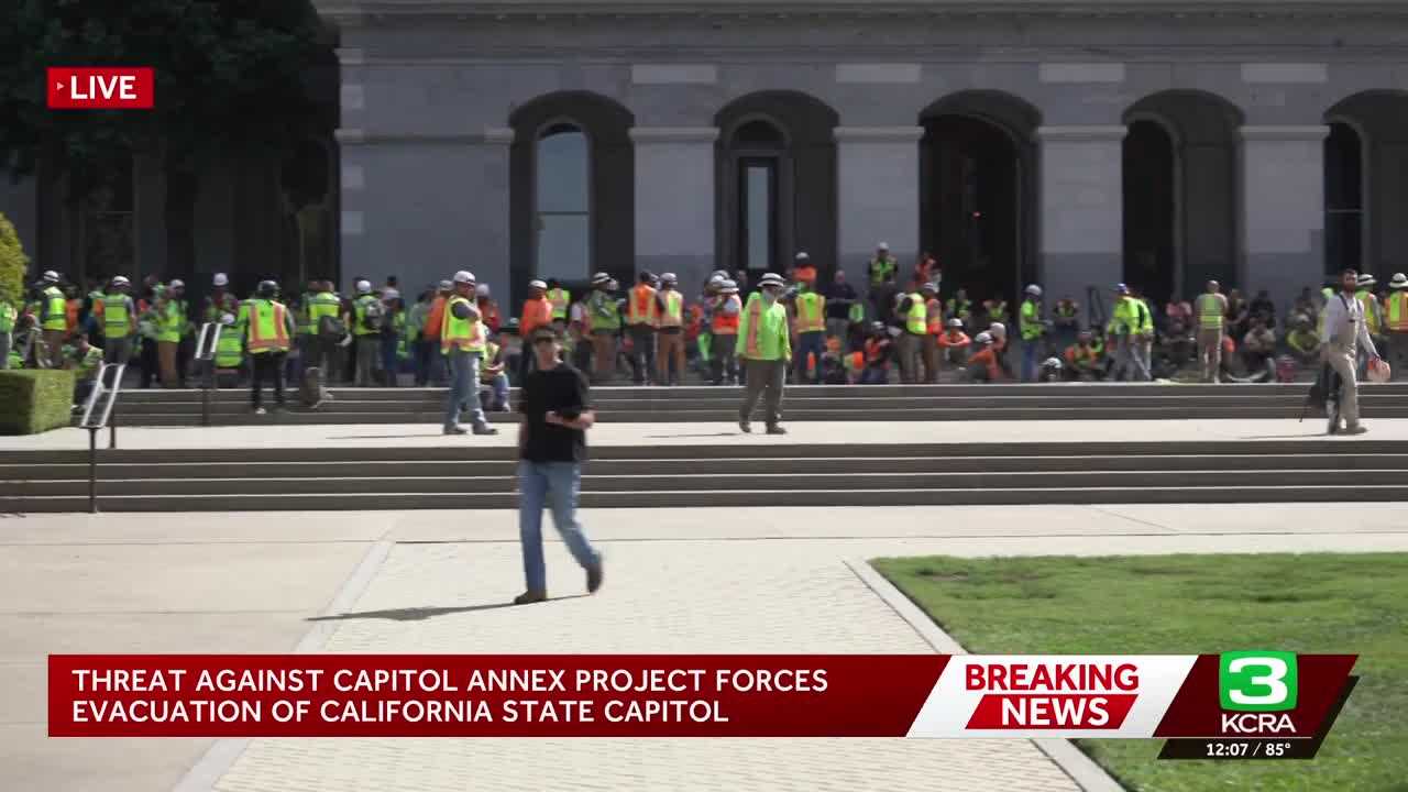 Capitol Annex construction site and historic Capitol building evacuated after threat
