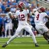 No. 12 Alabama dominates second half to defeat Kentucky 45-17