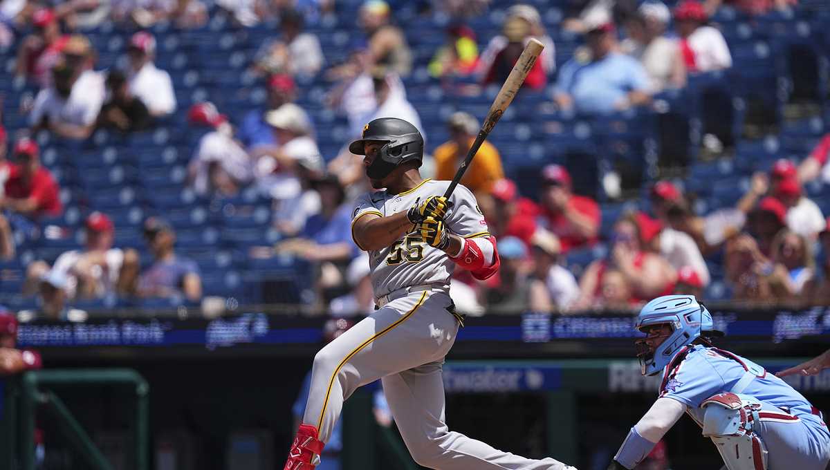 Esmerlyn Valdez helps Pirates beat Phillies to split 4-game series