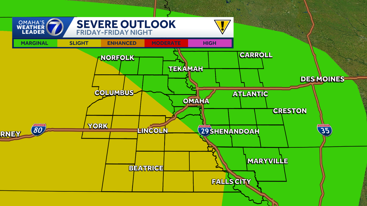 Omaha weather: Late week storms possible