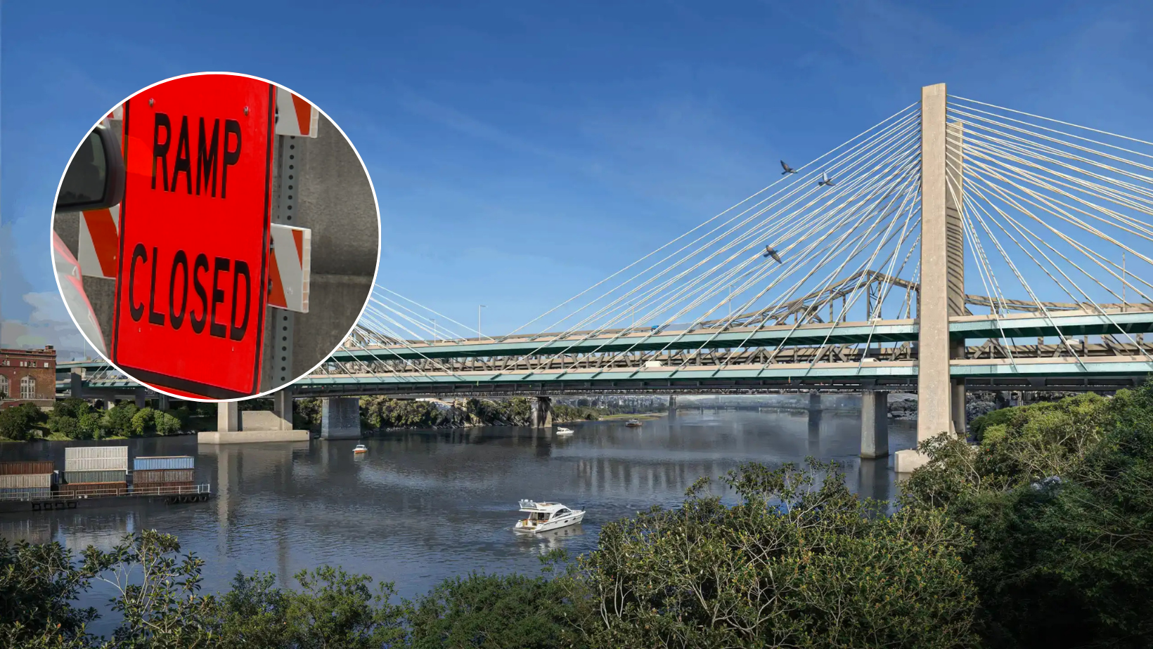 Officials announce schedule of Ohio ramp, lane closures for Brent Spence project