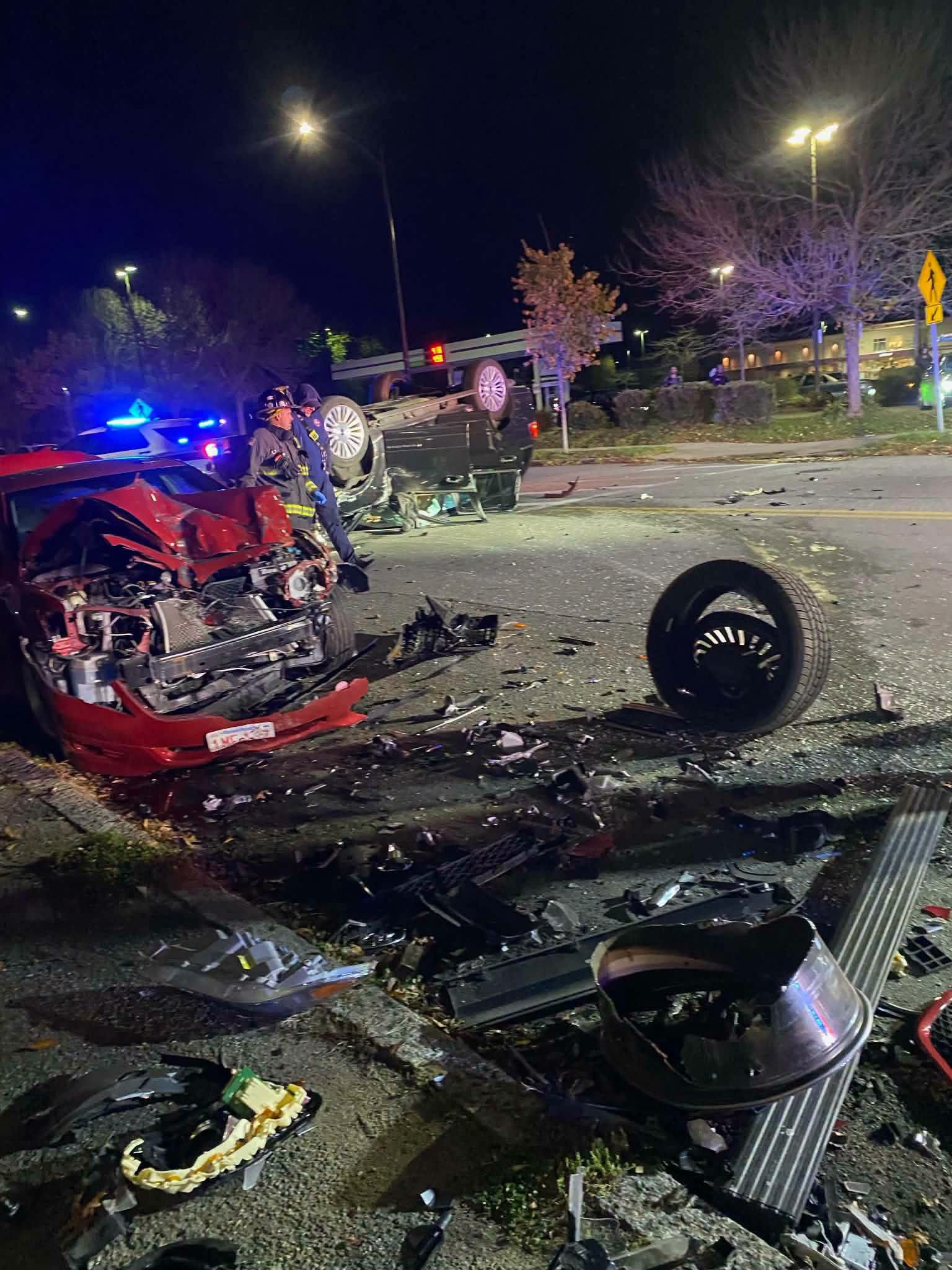 Police: candidate for lieutenant governor of Mass. overturned car in OUI crash and faces multiple charges