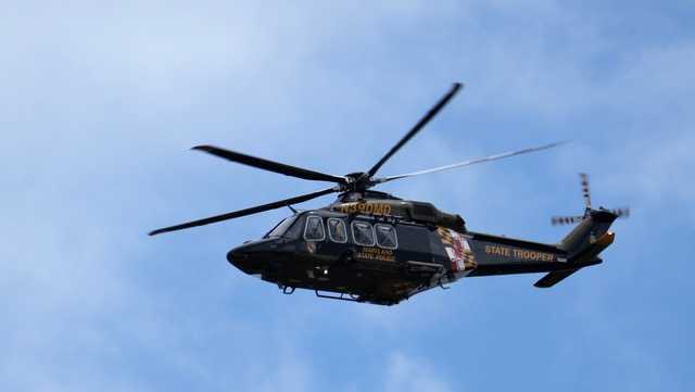 WATCH: Helicopter airlifts person assaulted on island on Pennsylvania river