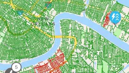 More than 12,000 people without customers across Southeast Louisiana due to heavy storms
