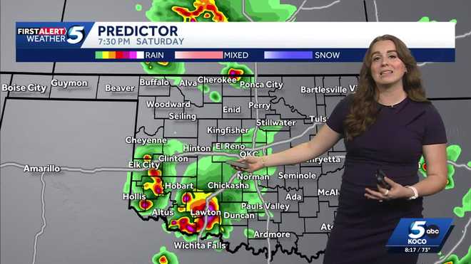 Oklahoma riesgo de tormenta severa 30 de mayo de 2026
