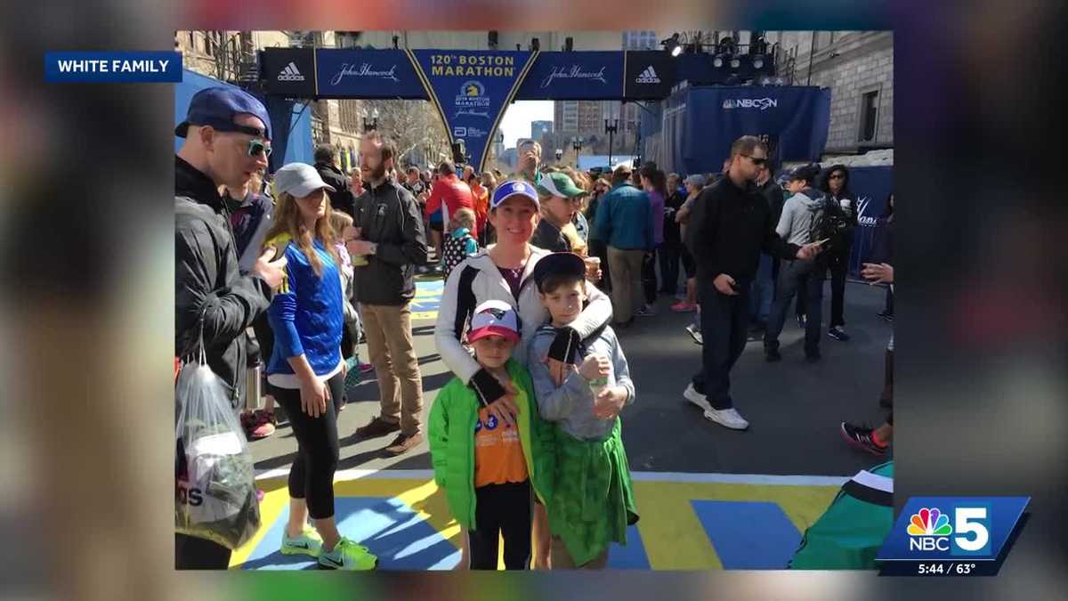 Vermont's youngest Boston Marathon runner raising money for his brother's hospital
