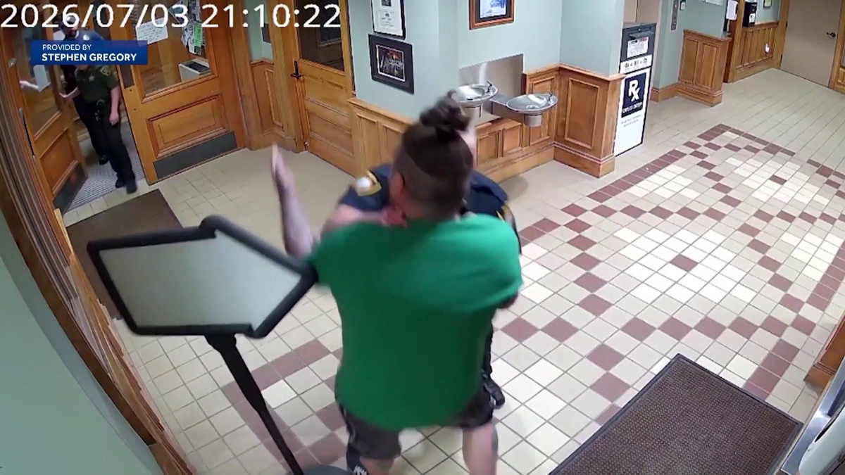 NH police chief on administrative leave after being accused of grabbing man by throat