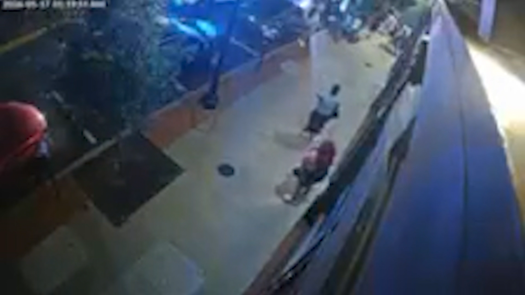 Security video captures chaos after shooting breaks out overnight near popular Covington sports bar