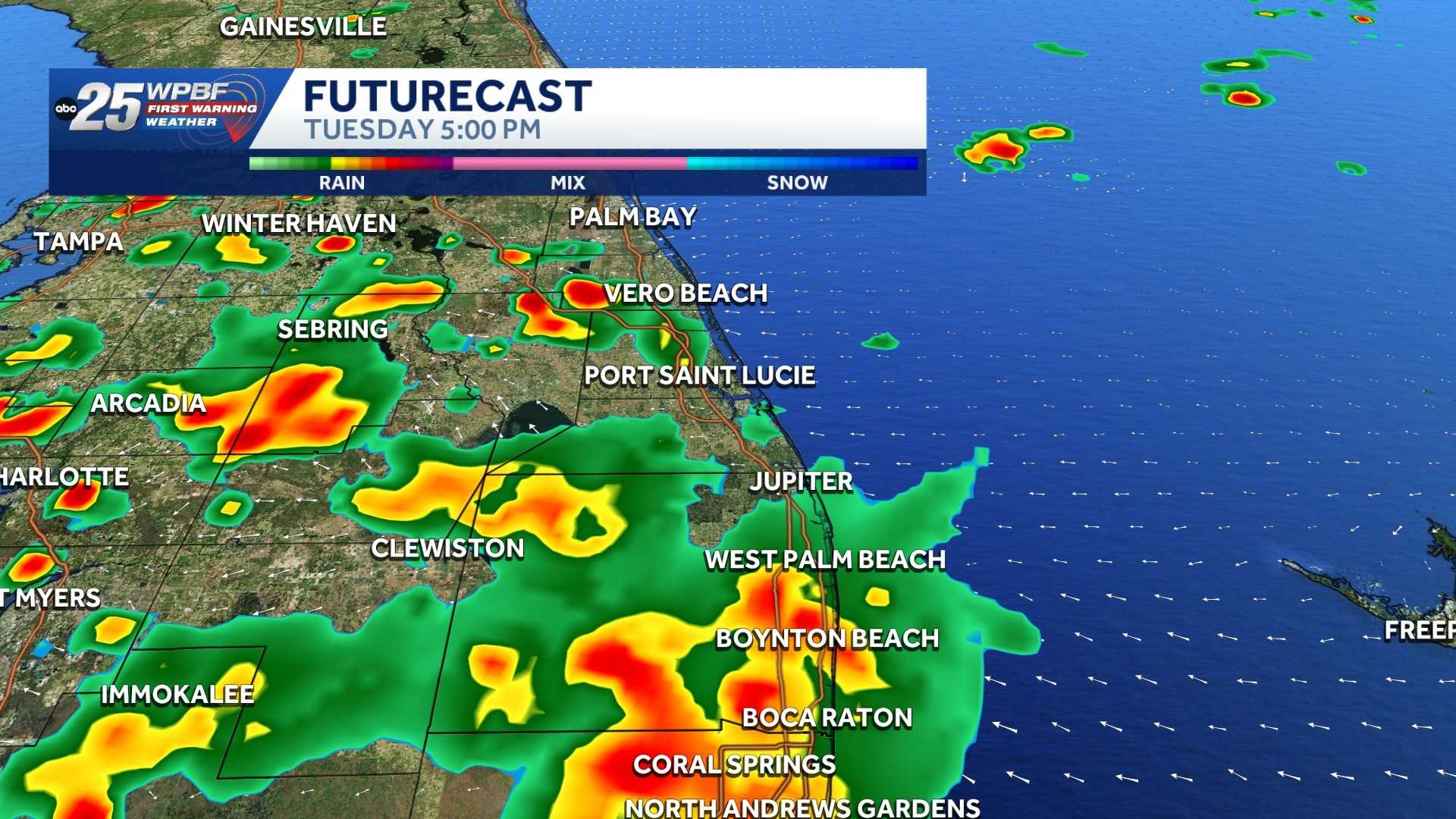 South Florida flooding threat grows as soaked ground braces for more rain through Tuesday