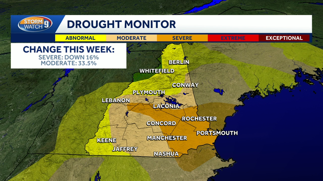 Severe drought persists in southeastern NH despite recent rain