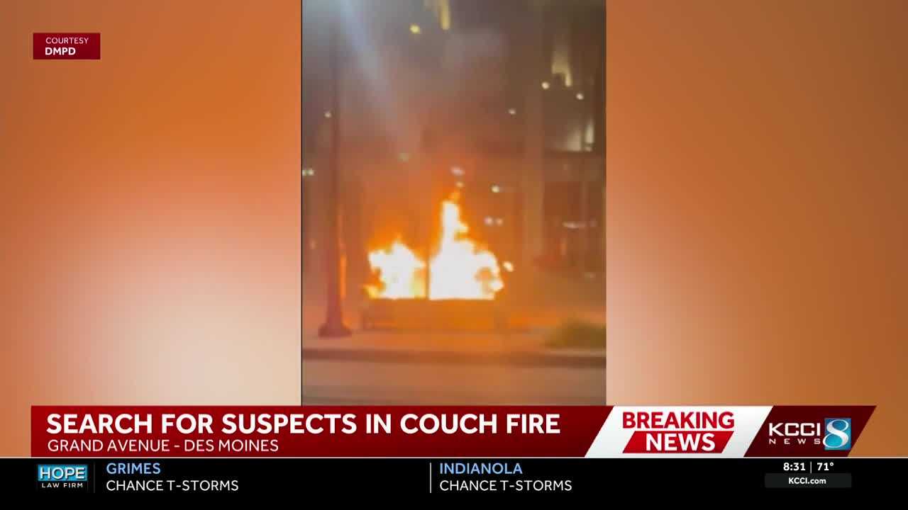 Des Moines police: Three wanted for arson in couch fire near Krause ...
