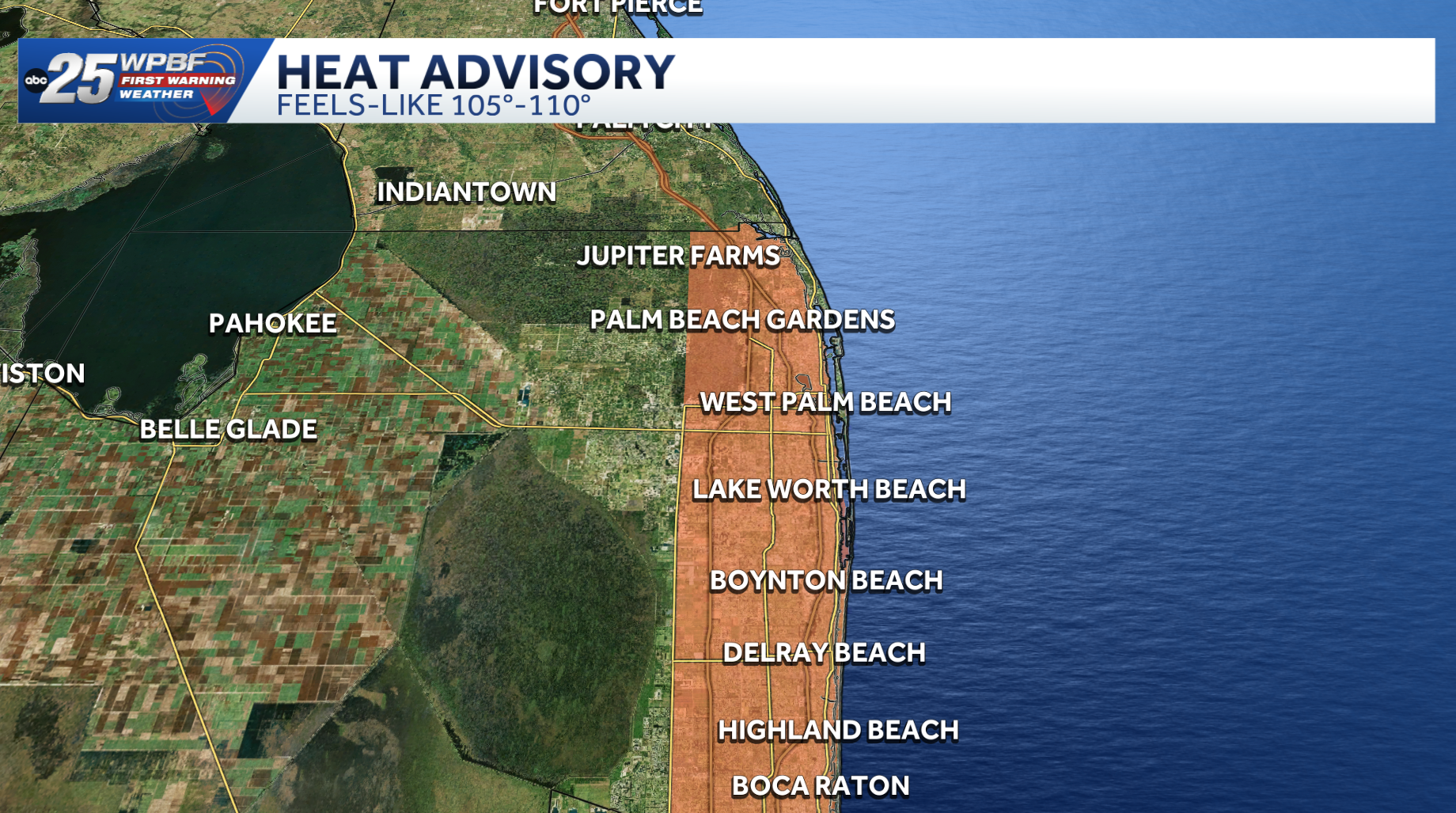 Tracking rain, strong storms and heat advisory July Fourth across South Florida