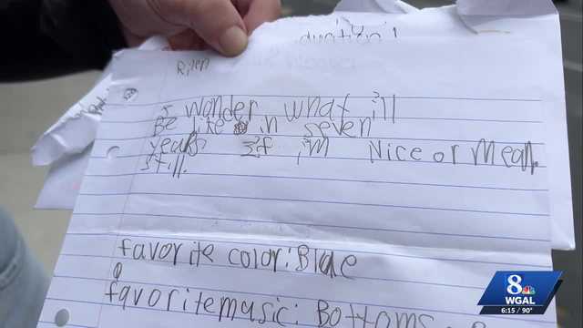 Community in Ephrata helps return fifth-grade letter to graduating senior