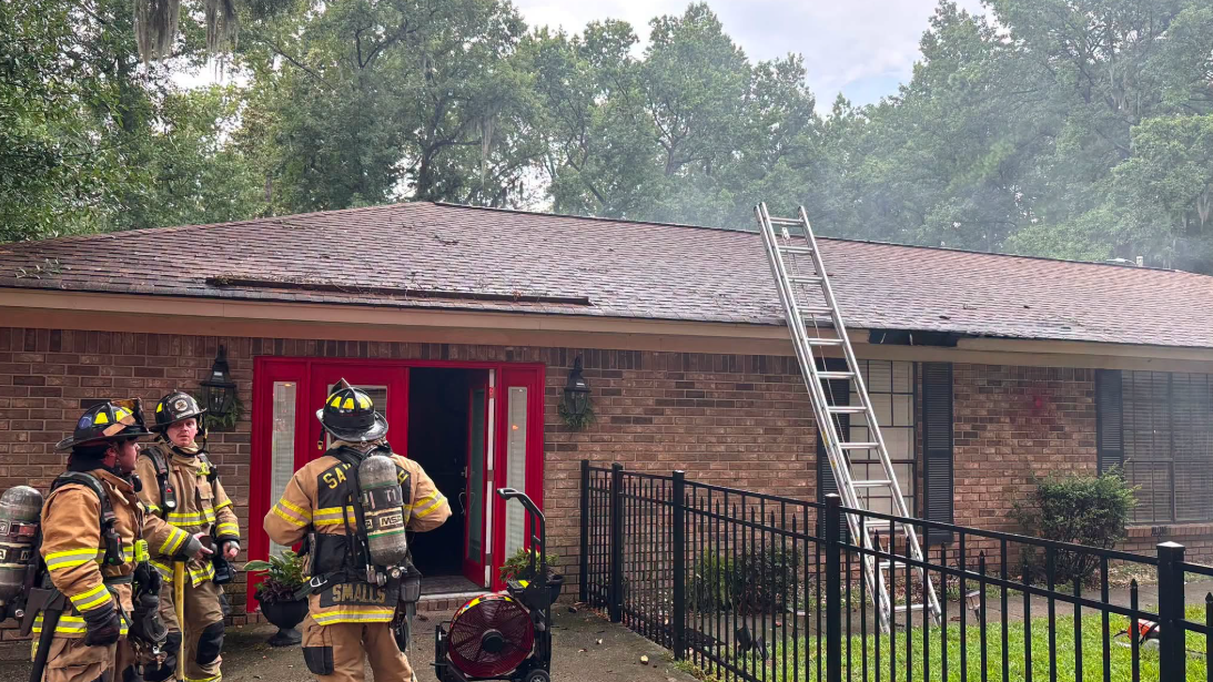 Lightning strike causes fire at Savannah home, 2 adults displaced