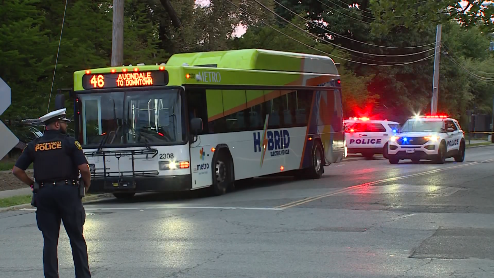 CPD: 1 dead, 1 injured after shooting on Metro bus near the Cincinnati Zoo