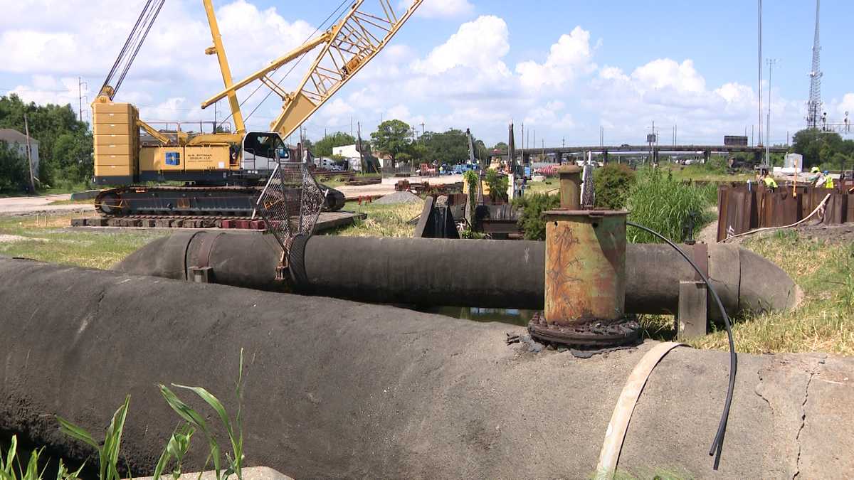 Flood protection project begins in New Orleans East