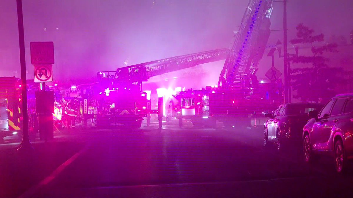 Crews battle 5-alarm fire at Somerville building - WCVB