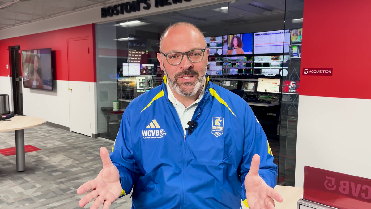Why WCVB's A.J. Burnett is running the Boston Marathon