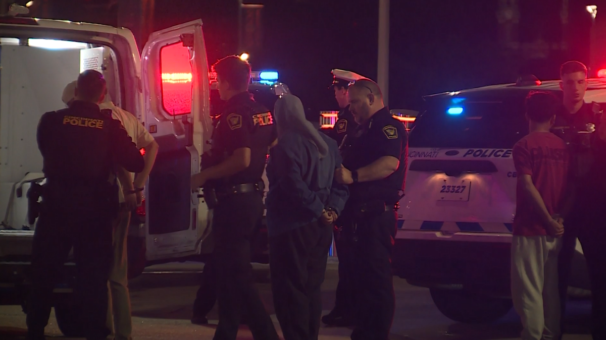 At least 6 arrested after police bust street takeover at Paycor Stadium